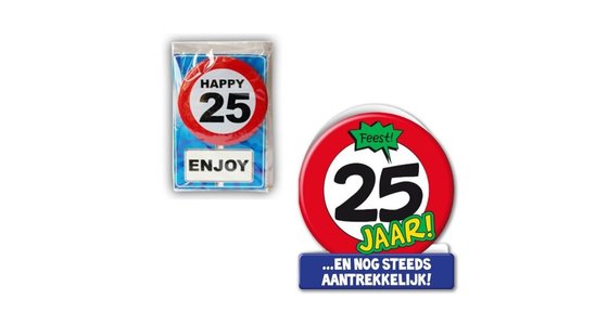 Kaart 25 jaar