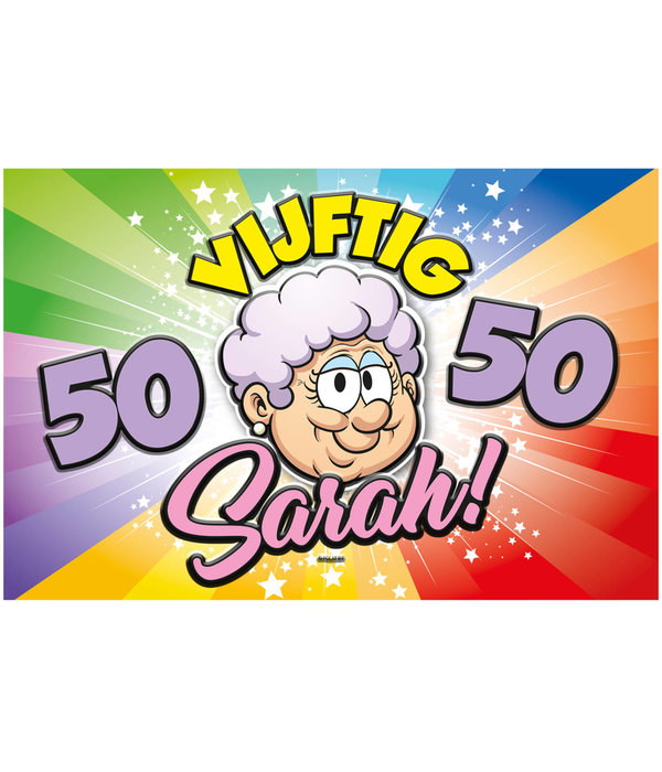 Regenboog Deurbord Sarah