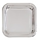 Feestbordjes Zilver Vierkant - 8 Stuks