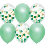 Ballonnen Set Mint Groen - 6 stuks