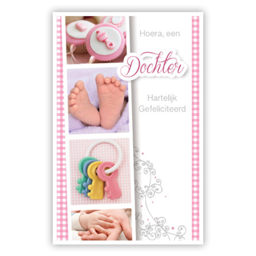 Wenskaart Geboorte Dochter Foto's
