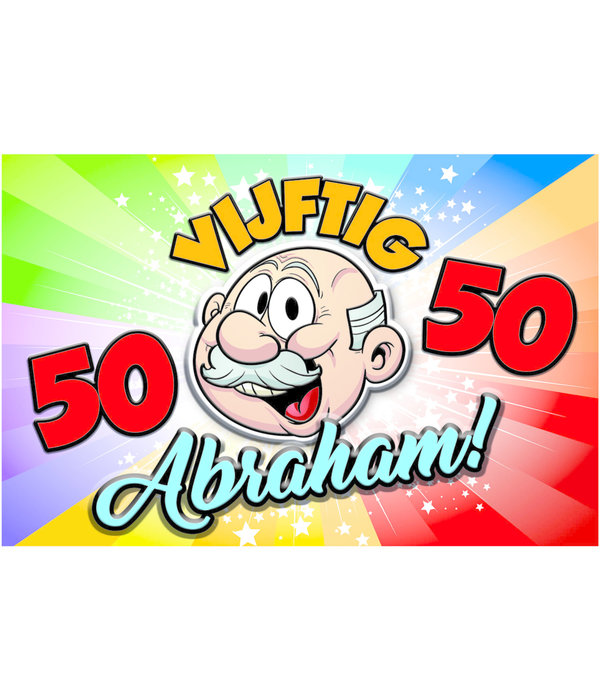 Regenboog Deurbord Abraham