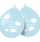 Babyshower Ballonnen Blauw Jongen - 8 Stuks