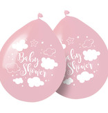 Babyshower Ballonnen Roze Meisje - 8 Stuks