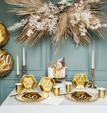 Folieballon 30th Birthday goud (45cm)