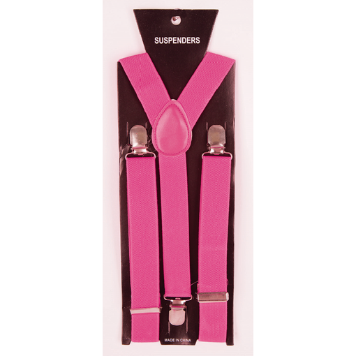 Neon Roze Feestbretels