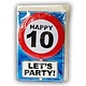 Happy Age Kaart - 10 Jaar