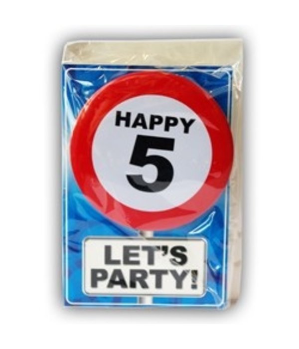 Happy Age Kaart - 5 Jaar