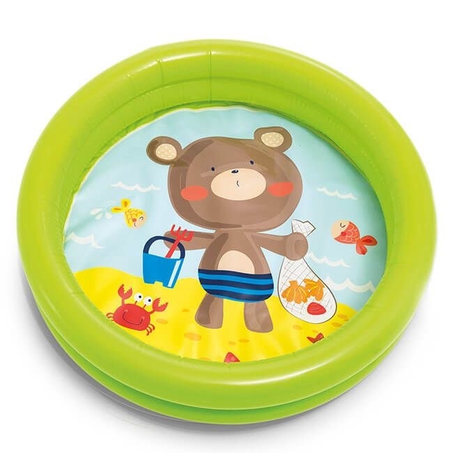Groen Babyzwembad Beertje Rond