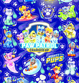 Stickervel Paw Patrol Glitter