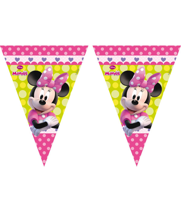 Vlaggenlijn Minnie Mouse Party - 2.3  Meter