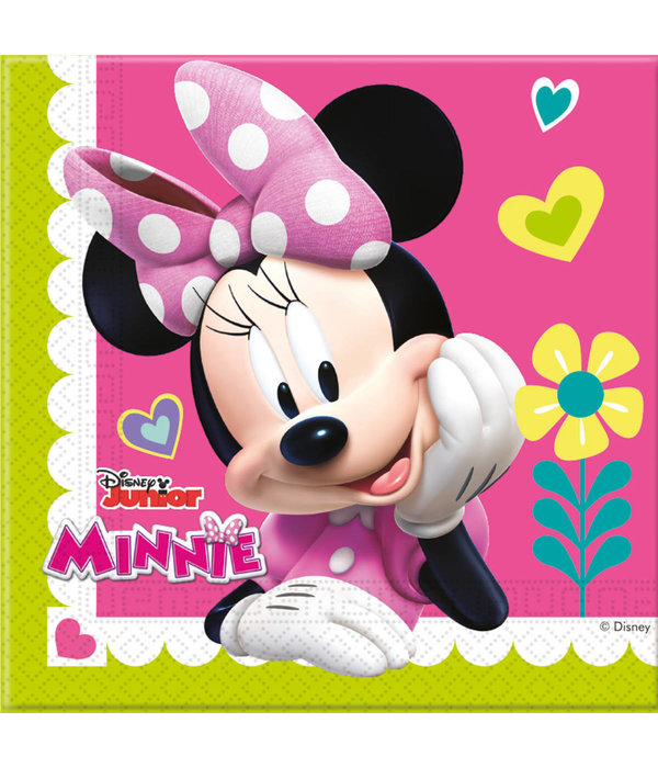Servetten Minnie Mouse Party - 20 Stuks