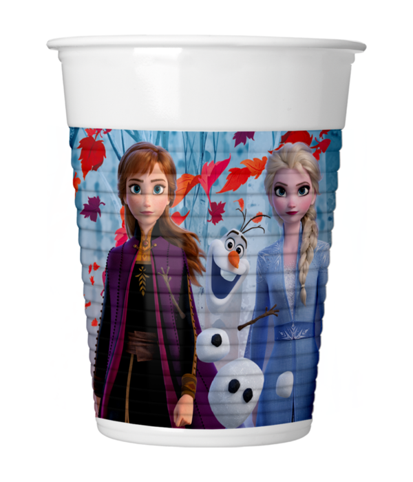 Bekers Frozen II - 6 Stuks
