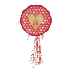 Trekpiñata Love You Hartjes - 40cm