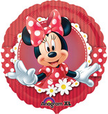 Folieballon Minnie Mouse Rood - 43 cm
