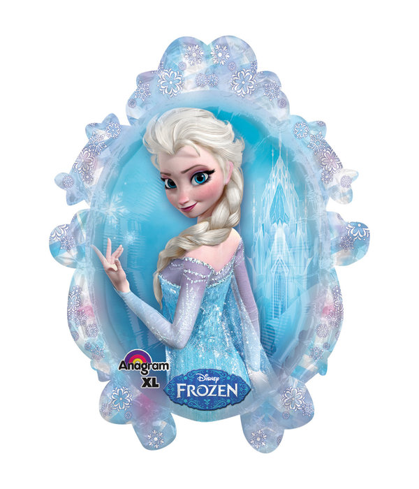 Folieballon Frozen Elsa en Anna XL - 63x78 cm
