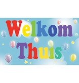 Vlag Welkom Thuis - 90x150cm