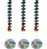 Hangdecoratie Welkom Thuis - 3 Stuks