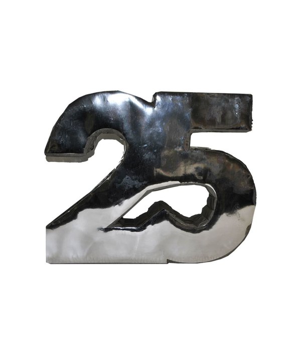 Piñata 25 Jaar Zilver - 50x10x40 cm