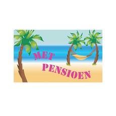 Vlag Pensioen - 90x150cm