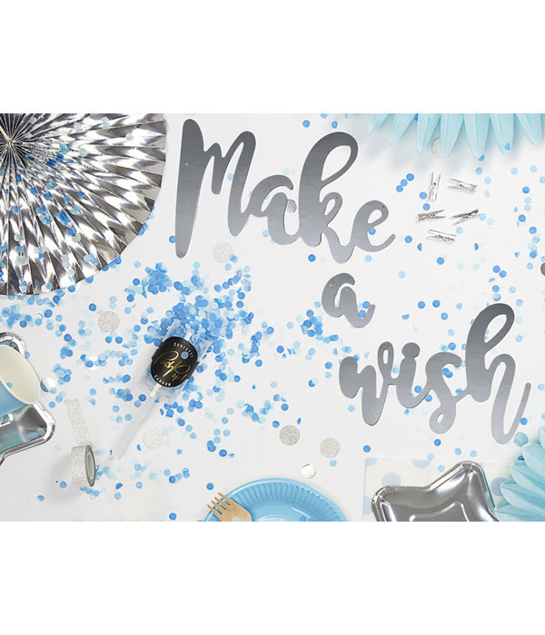 Confetti Push Pop Blauw