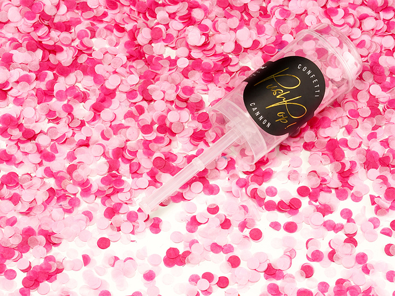 Confetti Push Pop Roze afbeelding