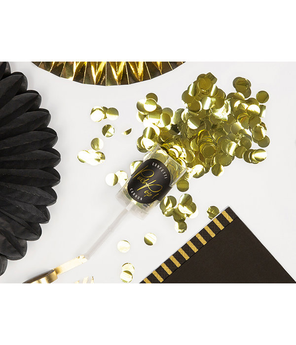 Confetti Push Pop Goud