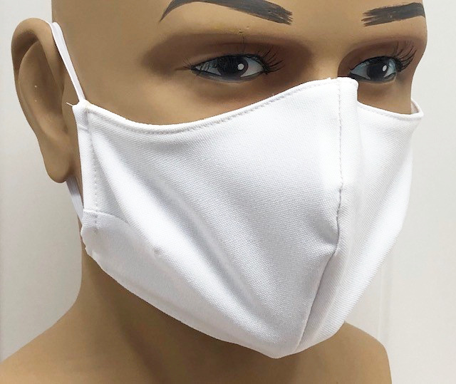 Mondkapje Wit Herbruikbaar afbeelding