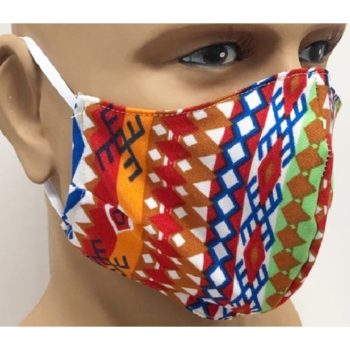 Mondkapje Ibiza/Kaki Herbruikbaar