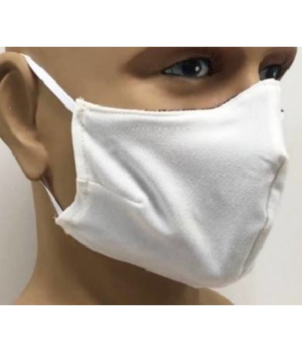 Mondkapje Neon tijgerprint/Creme Herbruikbaar