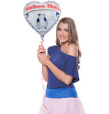 Folieballon Welkom Thuis Delfts Blauw - 45cm