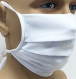 Mondkapje Wit Plooien