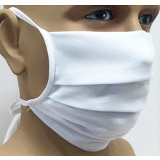 Mondkapje Wit Plooien