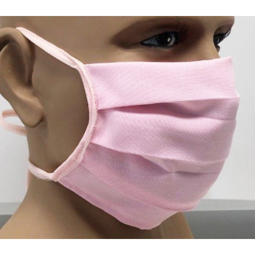 Mondkapje Roze Plooien