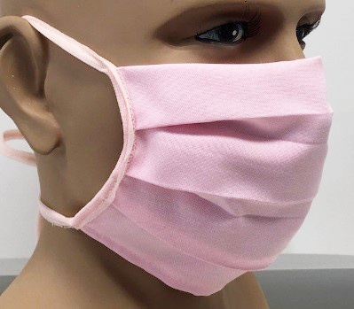 Mondkapje Roze Plooien afbeelding