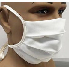 Mondkapje Plooien Creme