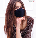 Herbruikbaar Mondkapje Antibacterieel Volwassene Zwart