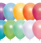 Ballonnen Metallic Diverse kleuren 10 Stuks