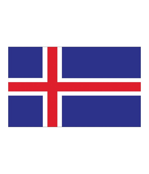 Vlag IJsland - 90x150 cm