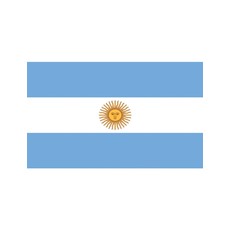 Vlag Argentinië - 90x150 cm