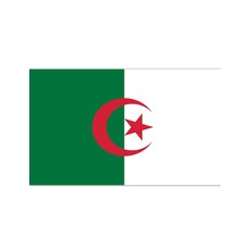 Vlag Algerije - 90x150 cm