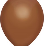 Ballonnen Uni Chocola 100st. 30cm