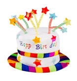 fluwelen hoed Happy birthday