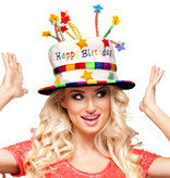 fluwelen hoed Happy birthday