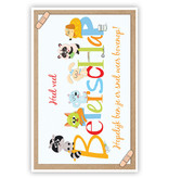 Wenskaart Beterschap Diertjes