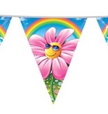 Vlaggenlijn Welkom thuis Regenboog - 10 Meter