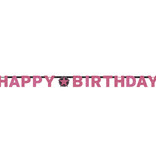 Happy Birthday Letterslinger Sparkling Pink