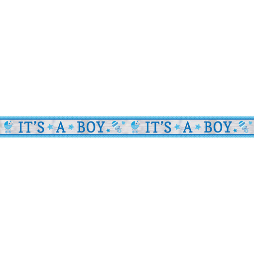 Foliebanner It's A Boy Babyshower
