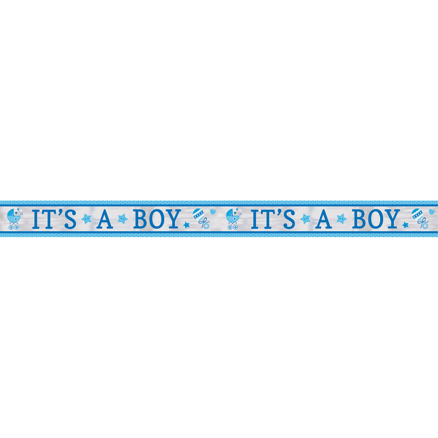 Foliebanner It's A Boy Babyshower