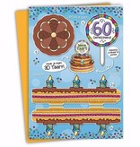 3D Wenstaart 60 Jaar